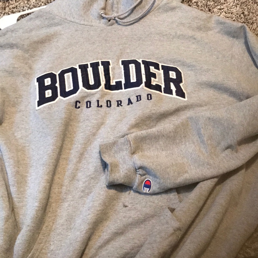 Champion Boulder Colorado hoodie